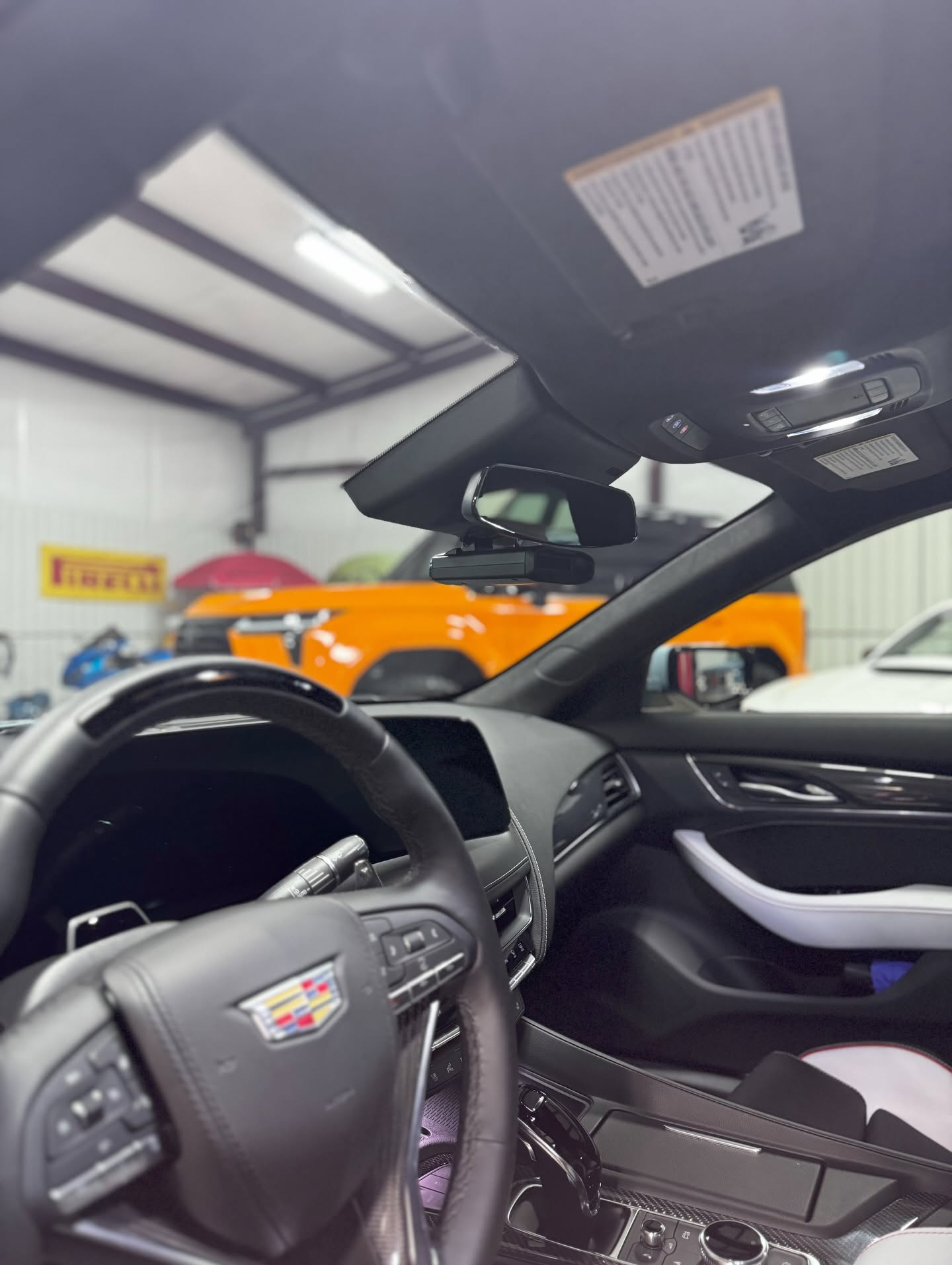 car detailing in Longview by SE Auto Solutions — Cadillac interior detail — clean cabin finish, Longview